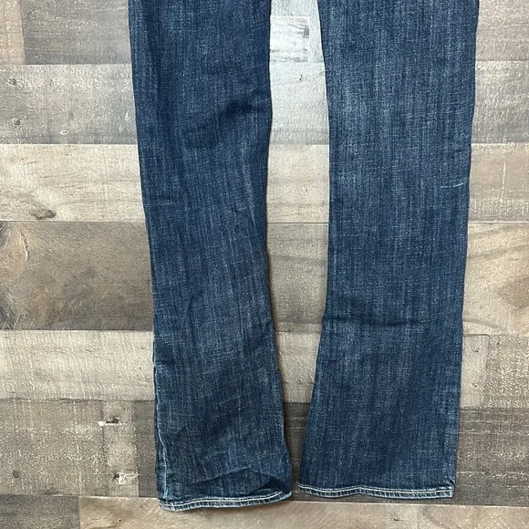 Rock & Republic Dark Blue Jeans with Jeweled Back Pockets - Picture 3 of 11